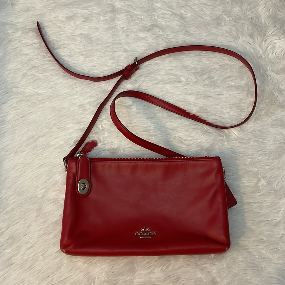 Red Coach Bag